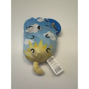 Cats Vs Pickles 4"‎ Beanbag Plush Dawn #336 Gold Wave Soft Beanie NEW